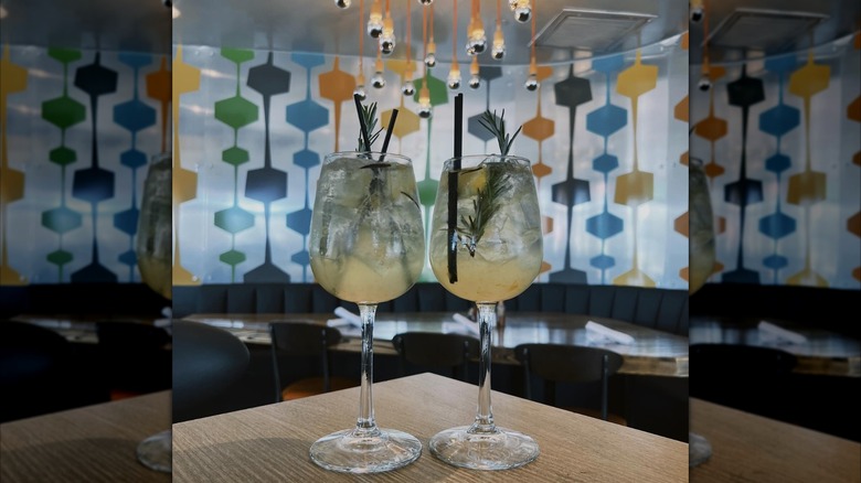 Drinks from FEZ, Phoenix AZ restaurant