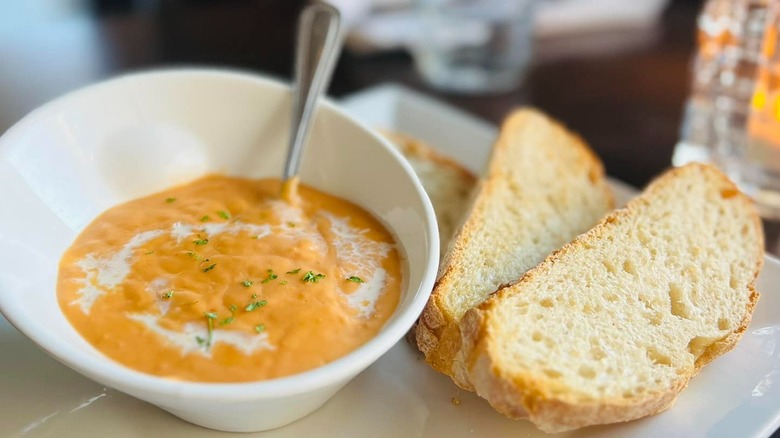 Soup from Parisi's Ristorante Italiano (South Bend, IN)