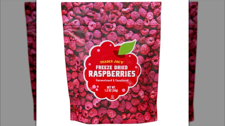 Bag of Freeze Dried Raspberries
