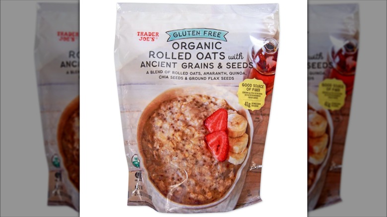 Packaged of ancient grain rolled oats