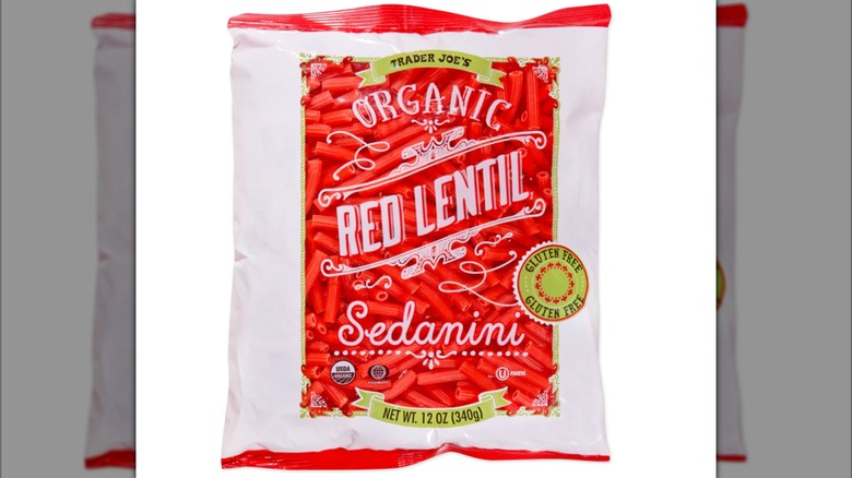 Package of Organic Red Lentil Sedanini
