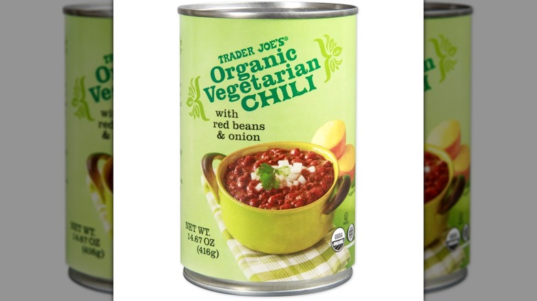 Exterior view of can of Organic Vegetarian Chili