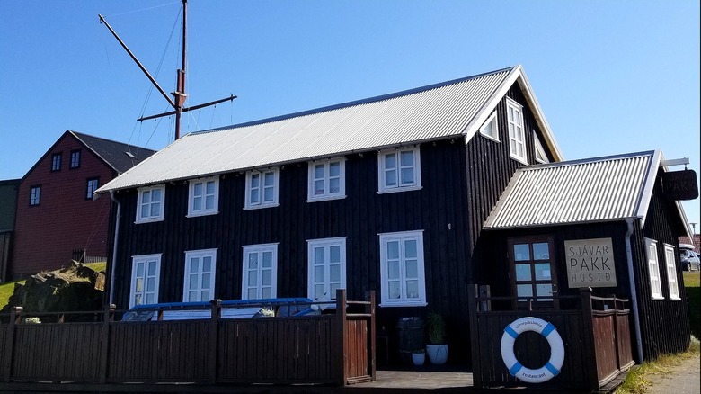 Sjávarpakkhúsið restaurant in Iceland