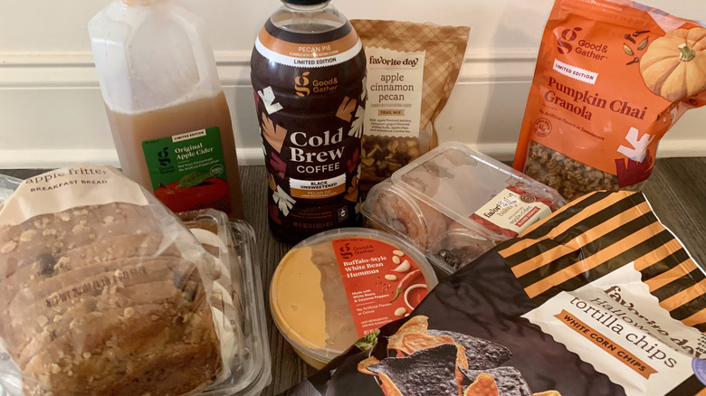 Collection of Target's fall products