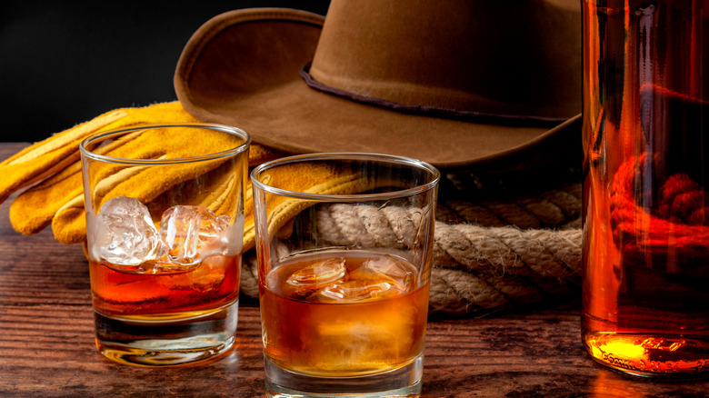 cowboy and bourbon theme picture