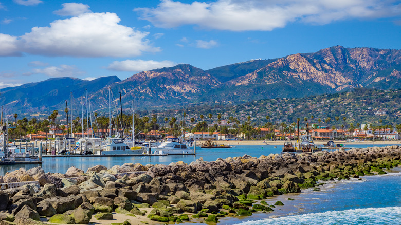 Sailboats in Santa Barbara