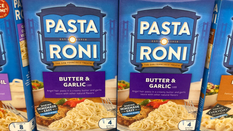 Pasta Roni boxed meals in store