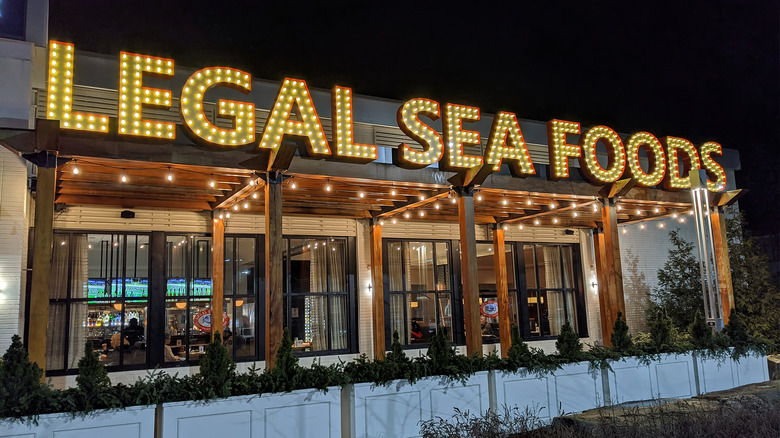 Legal Seafood sign