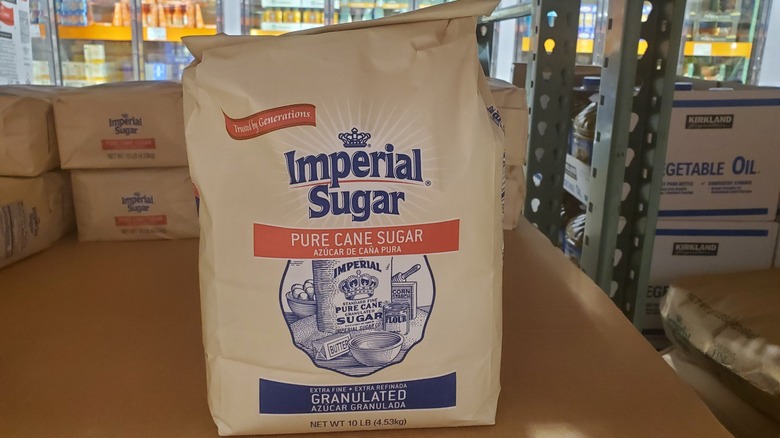 Imperial Sugar granulated pure cane sugar at Coscto