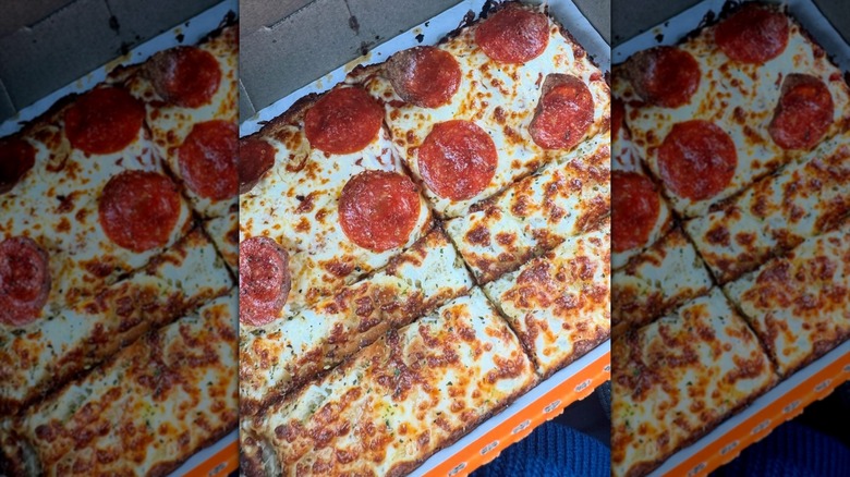 Little Caesars food in box