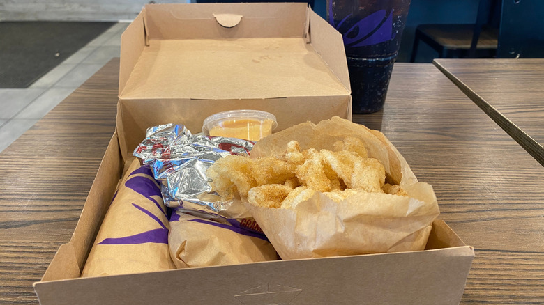 Luxe box from Taco Bell