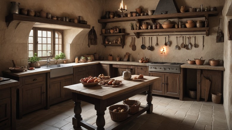 Medieval kitchen
