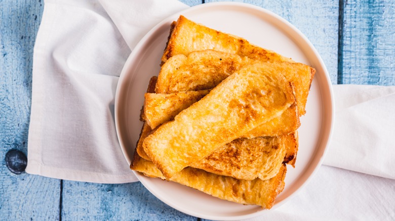 plate of french toast
