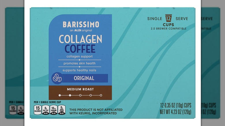 A package of Barissimo Collagen Coffee Cups