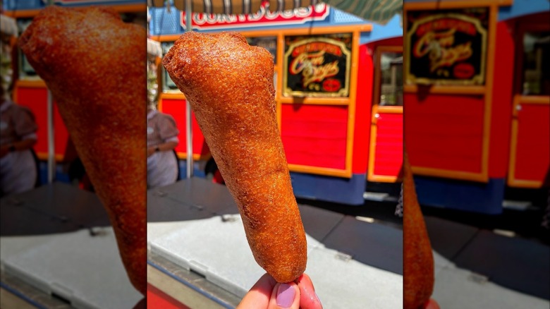 Corn dog from Disneyland