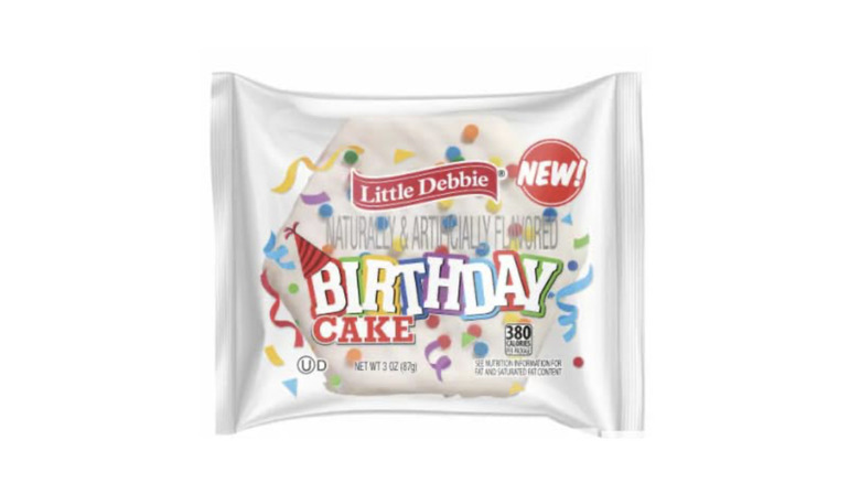 Little Debbie Single Serve Birthday Cake