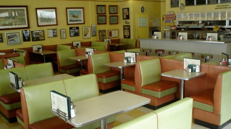 interior of The Silver Skillet in Georgia