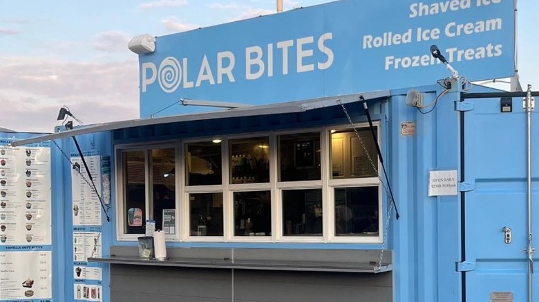 Ice cream food truck