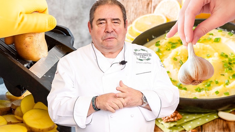 Emeril Lagasse and potatoes