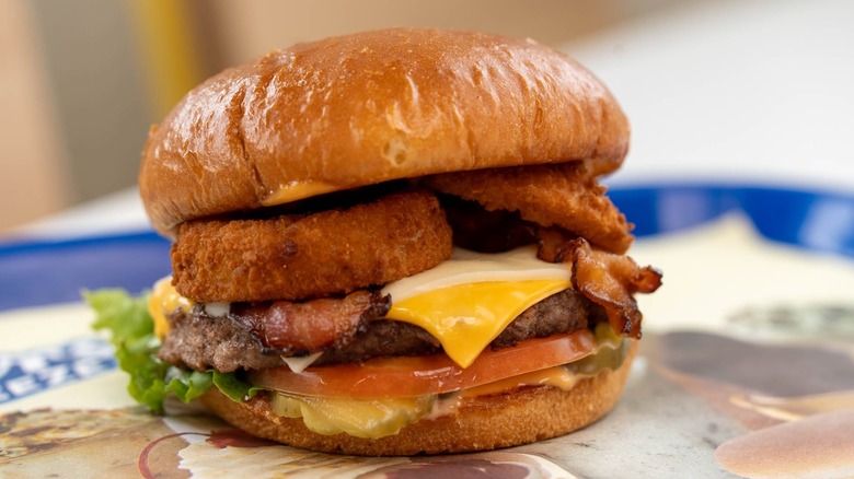 The Big Boss hamburger from Foster's Freeze
