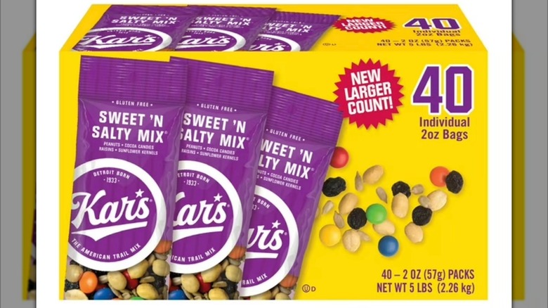 Kar's Sweet 'N Salty Trail Mix on white background
