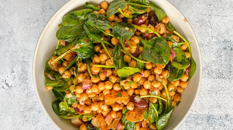 bowl of Moroccan Chickpea Salad