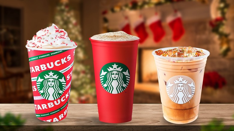 holiday Starbucks drinks