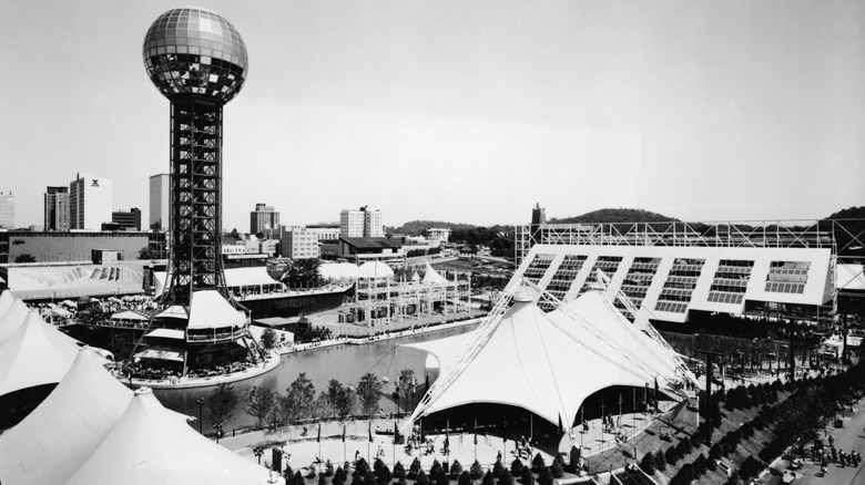 1982 World's Fair with sunsphere