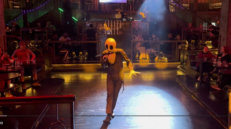 Jack Skellington actor performing at Beetle House LA