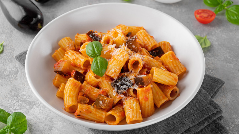 sicilian pasta alla norma