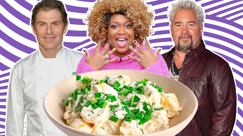 Celebrity chefs and potato salad