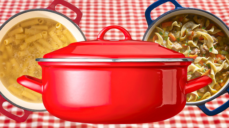 dutch ovens with pasta meals