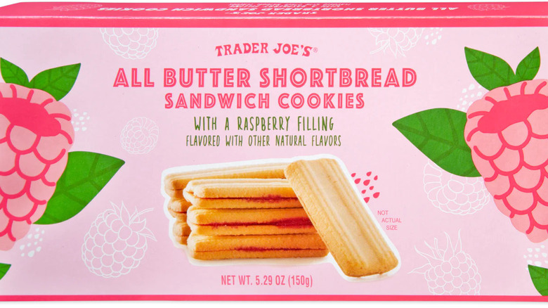 All Butter Shortbread Sandwich Cookies with Raspberry Filling product image