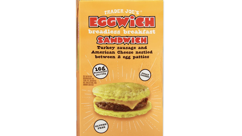 Trader Joe's Eggwich breadless breakfast sandwich