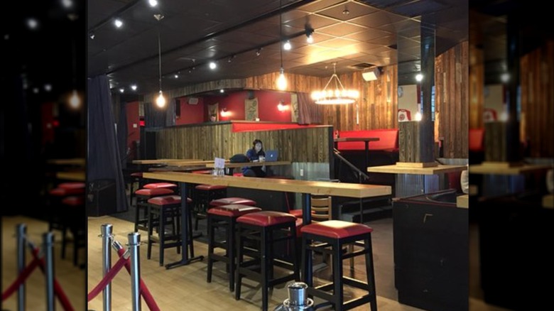 inside of kick butt coffee shop