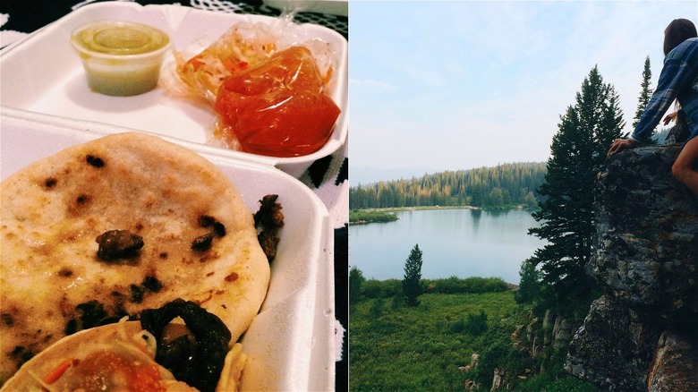 Los Primos takeaway and Logan hiking