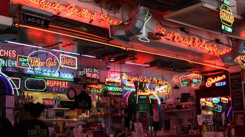 Inside the Turf Club