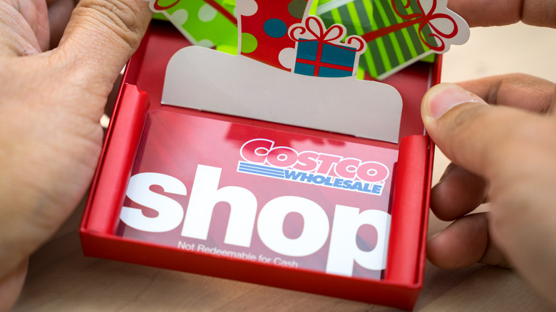 Holiday Costco gift card