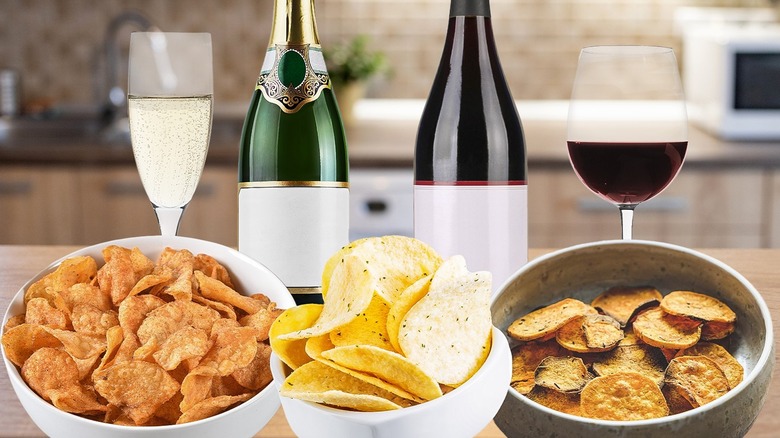 potato chips and wine pairings