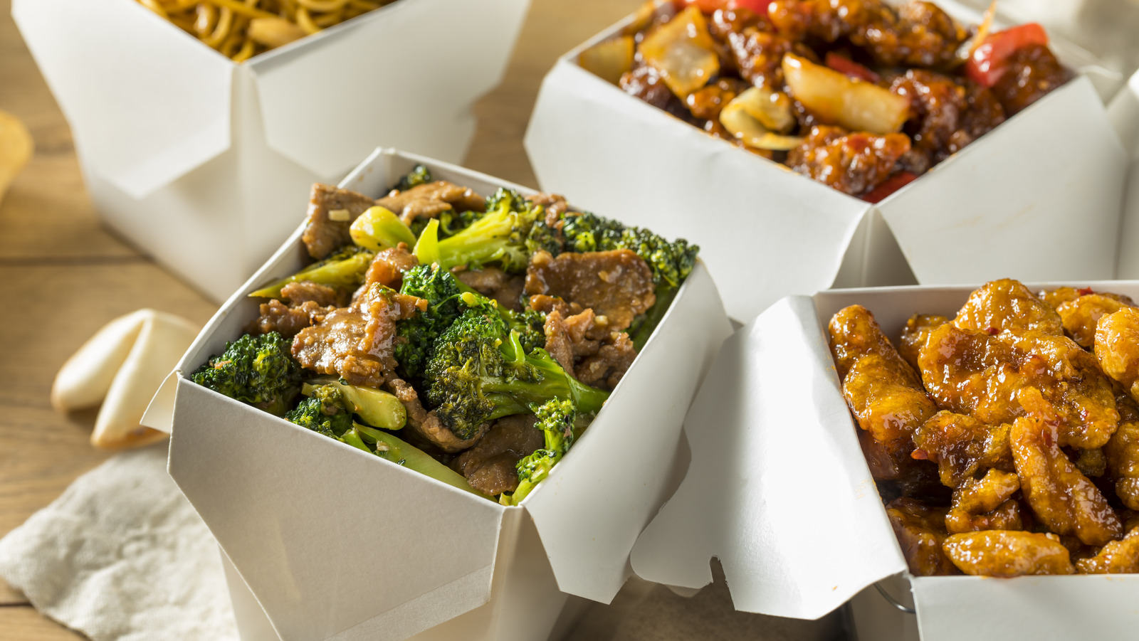 chinese food takeout bowl