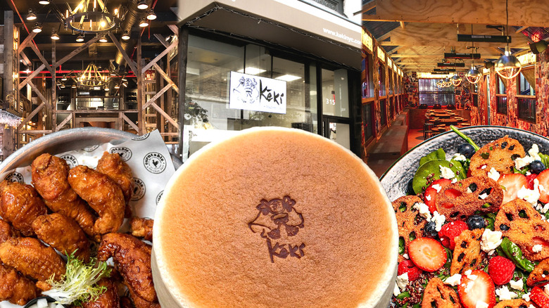 NYC Koreatown food composite image