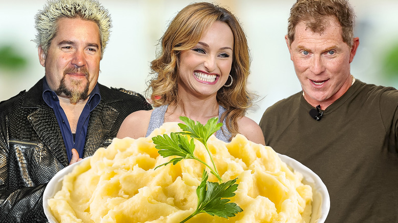 Celebrities with potatoes