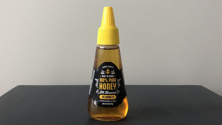 Global Brands Hive-to-Home honey from Dollar Tree.