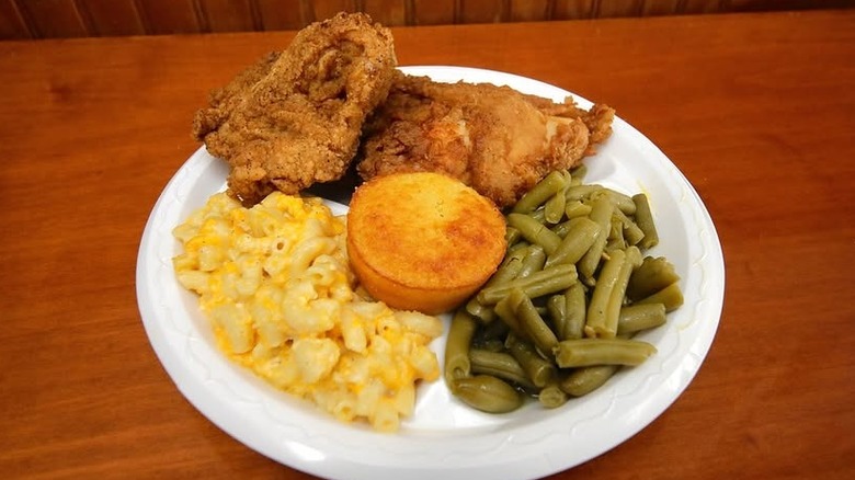 Fried Chicken and sides from Weaver D's Delicious Fine Foods