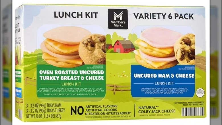 Member's Mark Uncured Ham & Turkey Lunch Kit