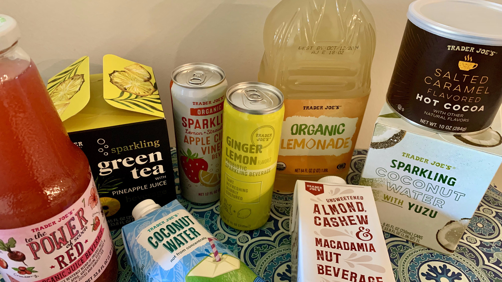 16 NonAlcoholic Trader Joe's Drinks You Should Have In Your Fridge, Ranked