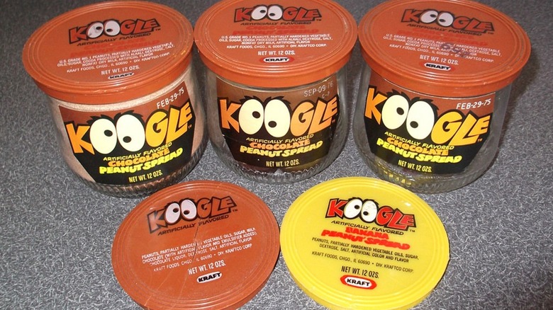 Three Koogle jars and two Koogle lids