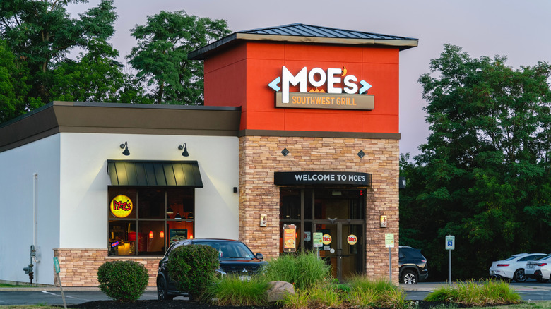 Exterior of  Moe's Southwest Grill