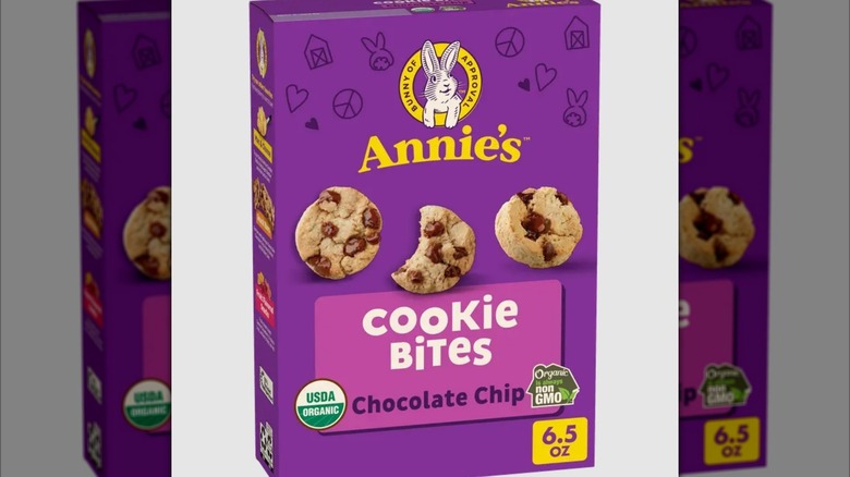 Box of Annie's Organic Chocolate Chip Cookie Bites