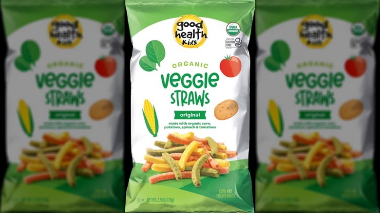 Package of Good Health Organic Veggie Straws